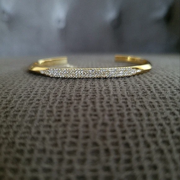 Kate Spade♠️ "Raise the Bar" Gold💛 Open Cuff Bracelet - NWT - Picture 11 of 12